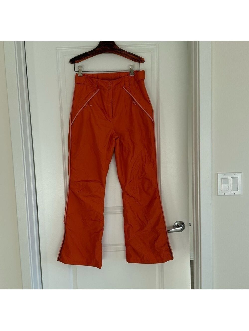 Farm Rio Orange Ski Pants - Picture 6 of 11